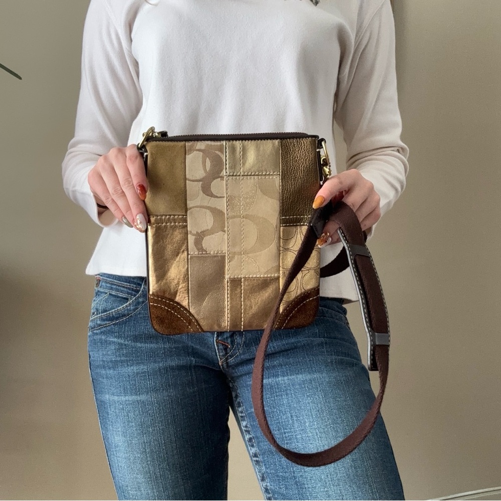 Coach Crossbody Mini Patchwork Bag - image 8